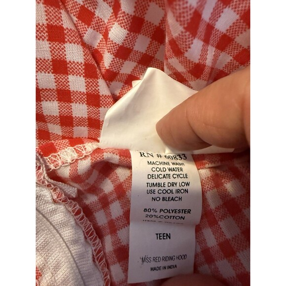 California Costumes Little Red Riding Hood Costume Teen Size Beer Wench - Picture 4 of 4